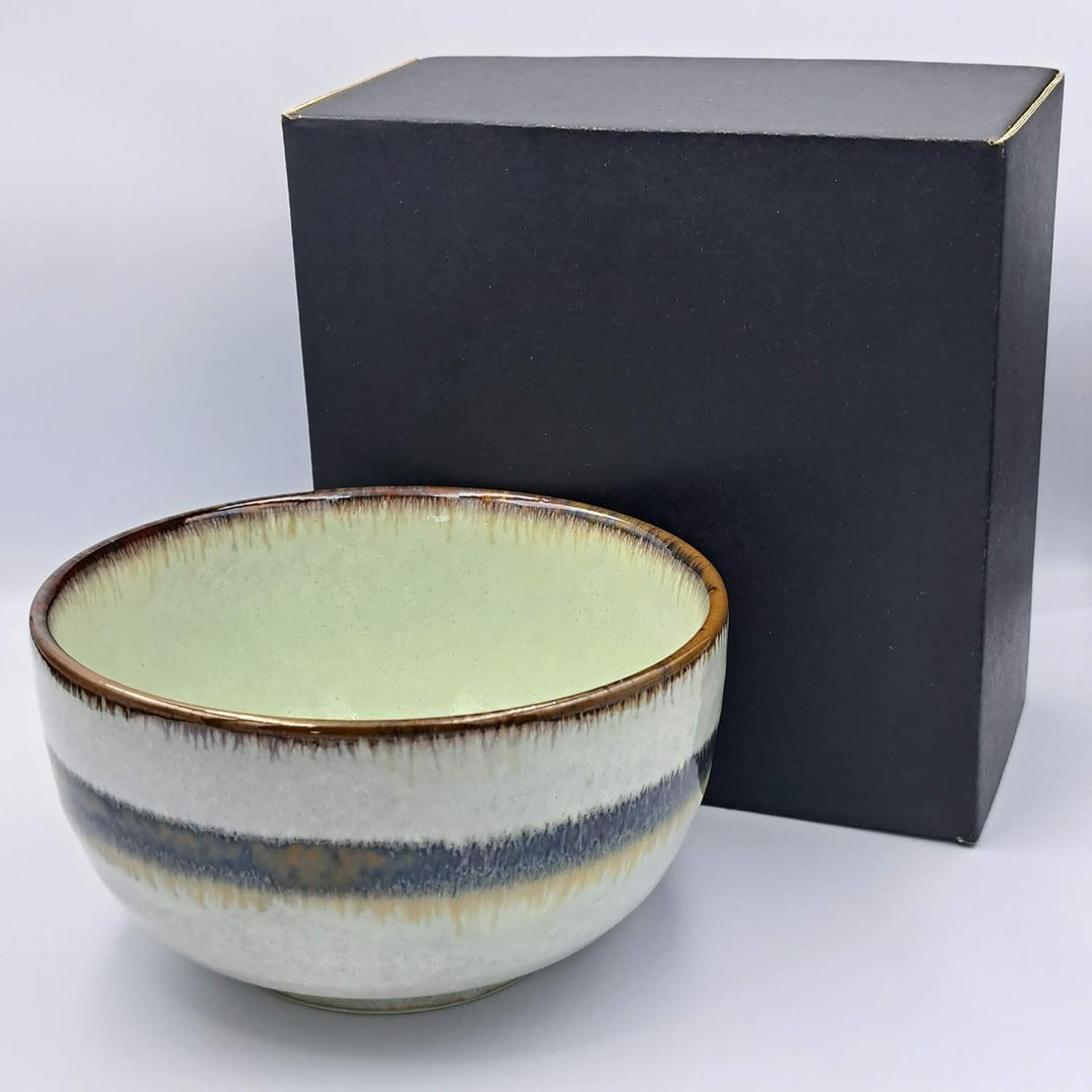 Original japanische Matcha Schale Chawan Seijaku aus Keramik zur japanischen Tee-Zeremonie Matcha Zu