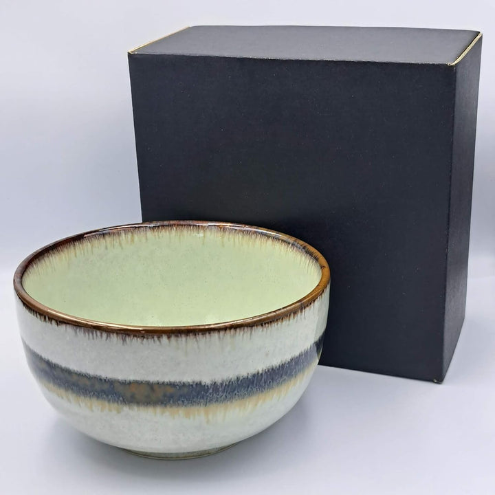 Original japanische Matcha Schale Chawan Seijaku aus Keramik zur japanischen Tee-Zeremonie Matcha Zu