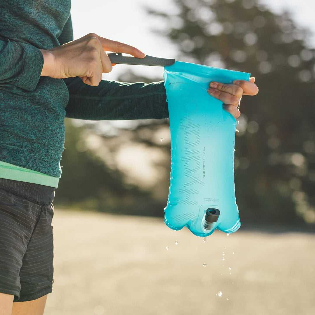 Hydrapak Velocity Reservoir Trinksystem Trinkrucksack Malibu Blue 1.5 L, Malibu Blue 1.5 L