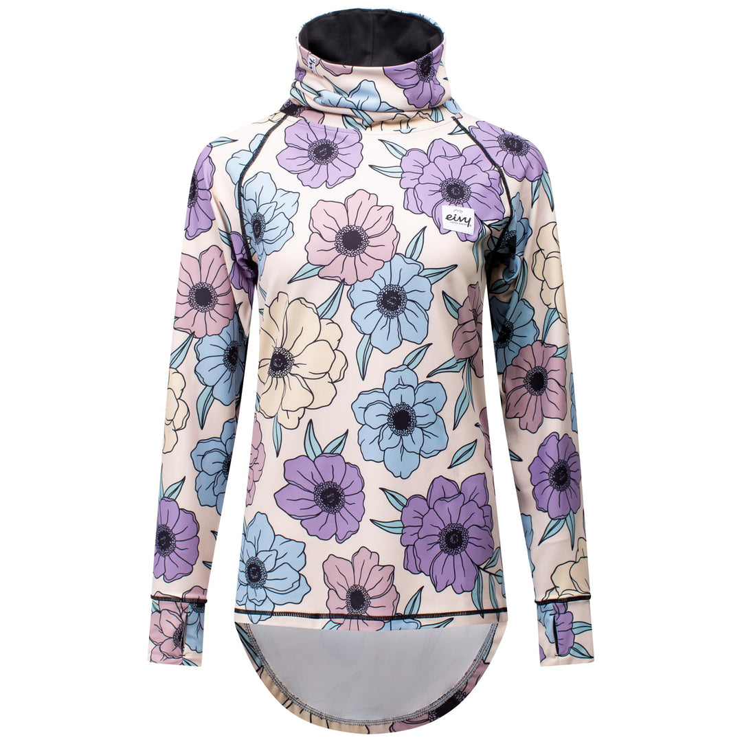 Eivy Damen Icecold Gaiter Top Yoga-Shirt S Big Flower, S Big Flower
