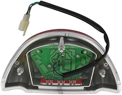 Xfight-Parts Rücklicht LED komplett rot mit E Marke YYB915024001 für Rex Milano 50 SN-68, SN-68