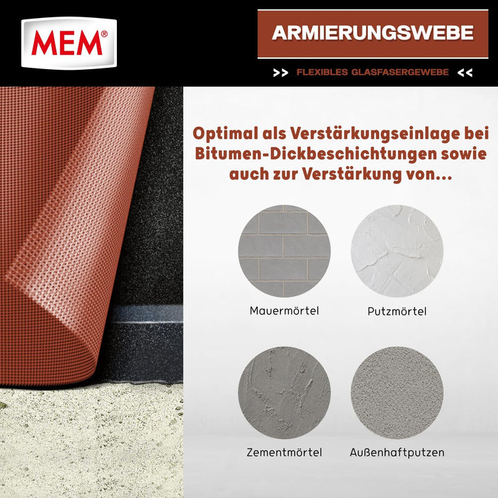 MEM Panzer Vlies 10x1m