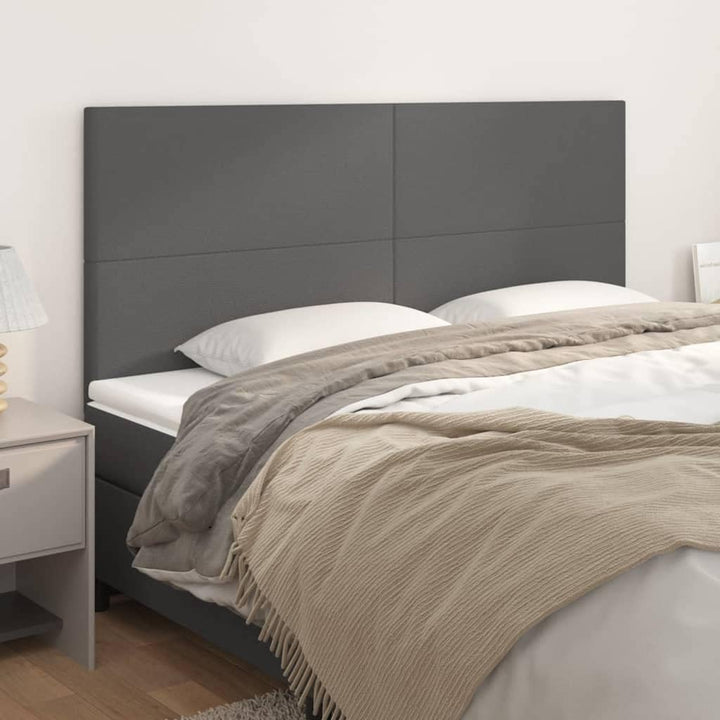 vidaXL 4X Kopfteil Polsterkopfteil Bettkopfteil für Bett Betthaupt Bettzubehör Bettgestell Bettrahme
