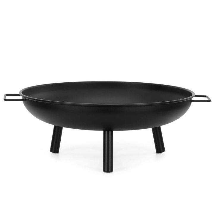 Springos Feuerschale Garten 58 cm Feuerstelle Outdoor Feuerkorb Stahl Feuerwanne Tragbare Fire Pit m