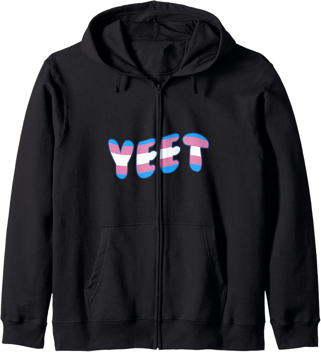 Trans Pride Flagge Transgender Yeet Meme Lustig LGBTQ Kapuzenjacke