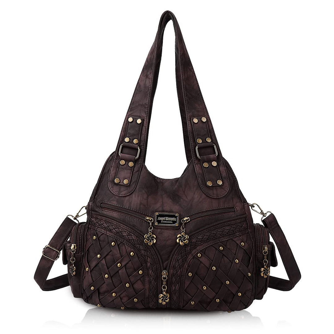 Angel Barcelo Geldbörsen und Handtaschen für Damen, Tragetasche, Schultertasche, Hobo-Taschen, modis