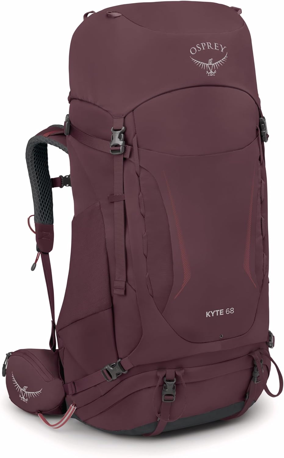 Osprey Europe Damen Kyte 68 Backpack Elderberry Purple WXS/S, Elderberry Purple WXS/S