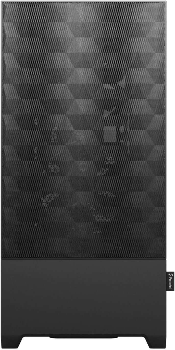 Fractal Design Pop Air Black - Tempered Glass Clear Tint - Honeycomb Mesh Front – TG Side Panel - Th