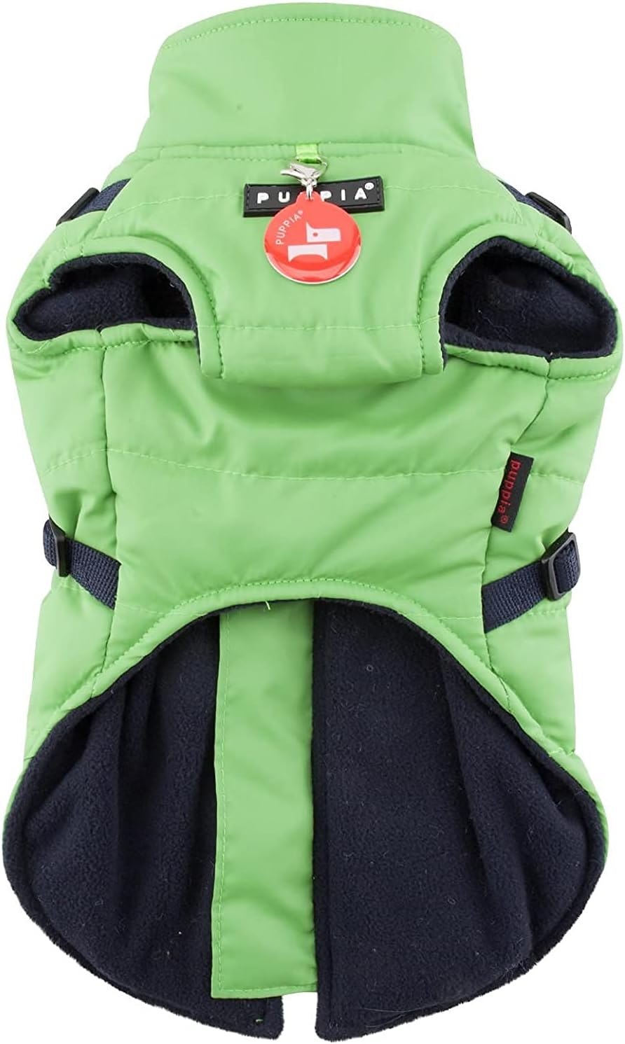 Puppia Authentische Winterweste, Mountaineer II, XX Large, grün Grün XXL, Grün XXL
