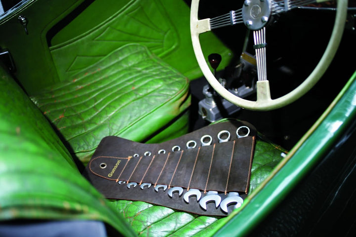 Gunson 77124 Whitworth-Gabel-Ringschlüssel, Ringmaulschlüssel-Set, 8-teilig