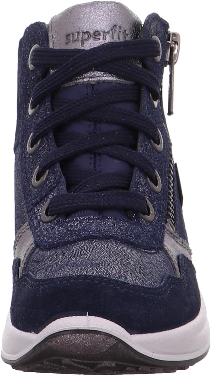 Superfit Mädchen Merida Sneaker 25 EU Blau 8000, 25 EU Blau 8000