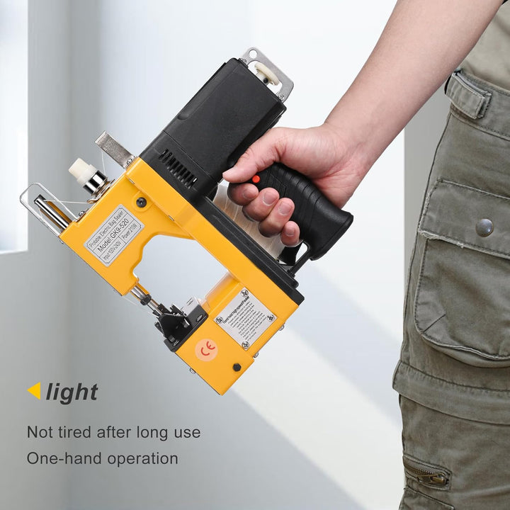 Kotsy sacknähmaschine 220 V Tragbare Nähmaschine für 2 Sekunden/Sack,Sacknähmaschine für Taschen/Sto