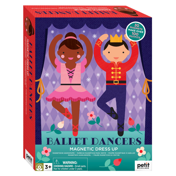 Petit Collage Ballet Dancers Magnetic Dress Up
