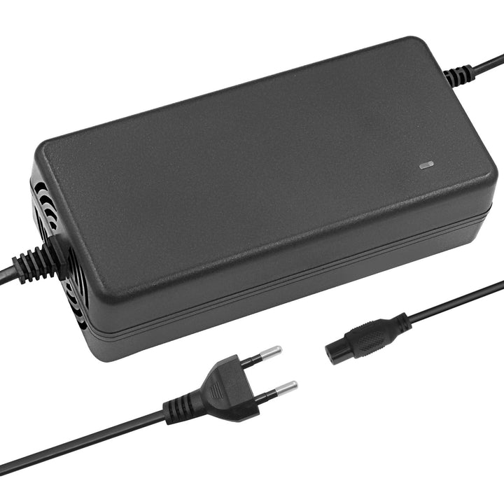 Hauteook 54.6V 2A Li-Ion Ladegerät mit DC Kopf, 3 Pin XLR, 3P GX16, 3P GX12, 3P Plug Netzadapter, D-