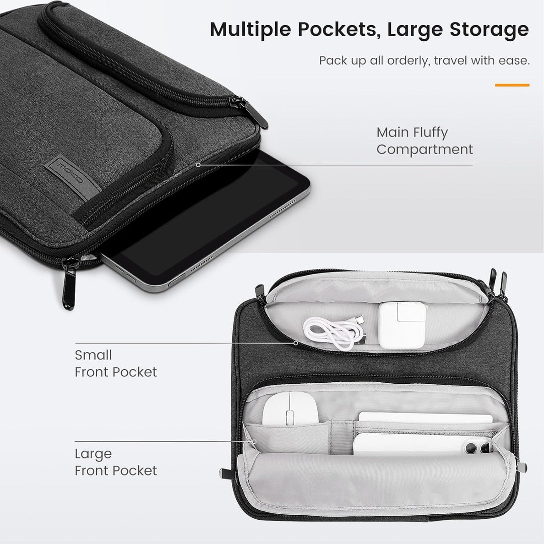 MoKo 13-14 Zoll Laptop Tasche Passend für Neuen 13 Zoll Mac Air/Pro M4, 14" Mac Pro M3/M2/M1, 13“ Ma