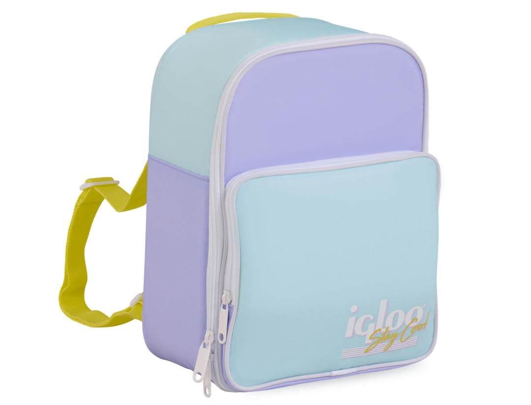Igloo Retro Mini Kühl-Rucksack 9 L Violett, 9 L Violett