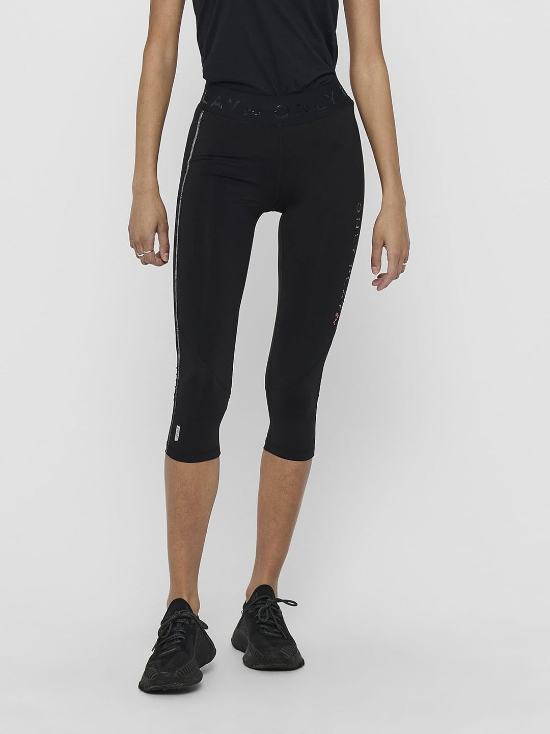 Only Play Female Sportleggings Trainings Caprihose XS Schwarz, XS Schwarz