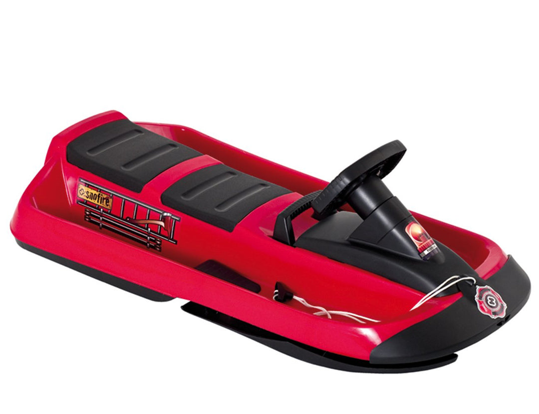 Hamax Kinder Rodelschlitten SNO Fire Doppelsitzer, rot/schwarz,