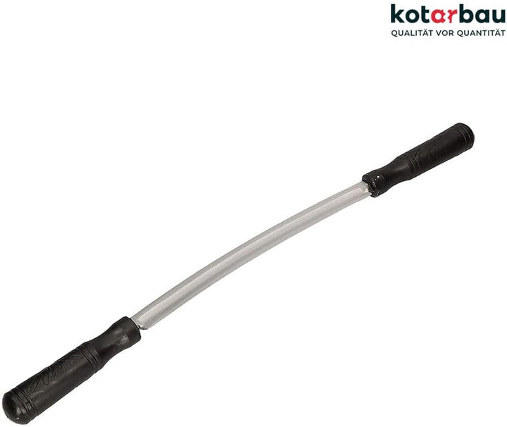 KOTARBAU® Geschmiedetes Zugmesser 61cm mit gebogener Klinge 30cm Wagnermesser Ziehmesser für Holz