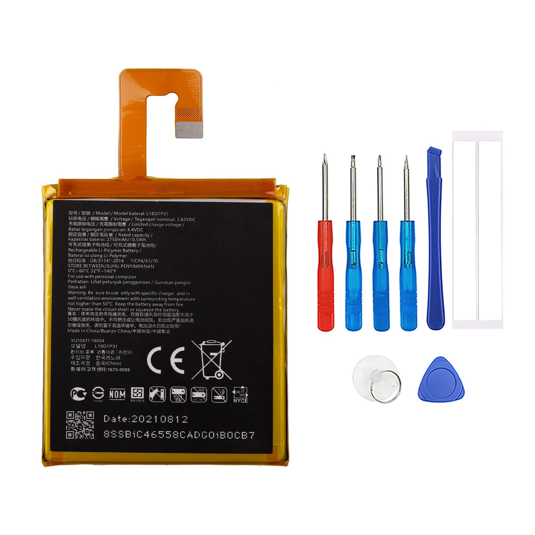 Swark Akku L18D1P31 Kompatibel mit mi [Lenovo] ZA400063US TAB E7 TB-7104F Tablet 7" MT8167D with Too