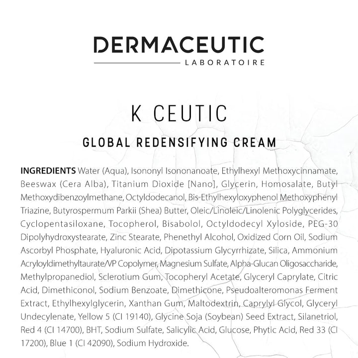 K Ceutic de Dermaceutic Nachbehandlungscreme mit K Komplex, Glycoprotein, Vitamin C & E und UV-Filte