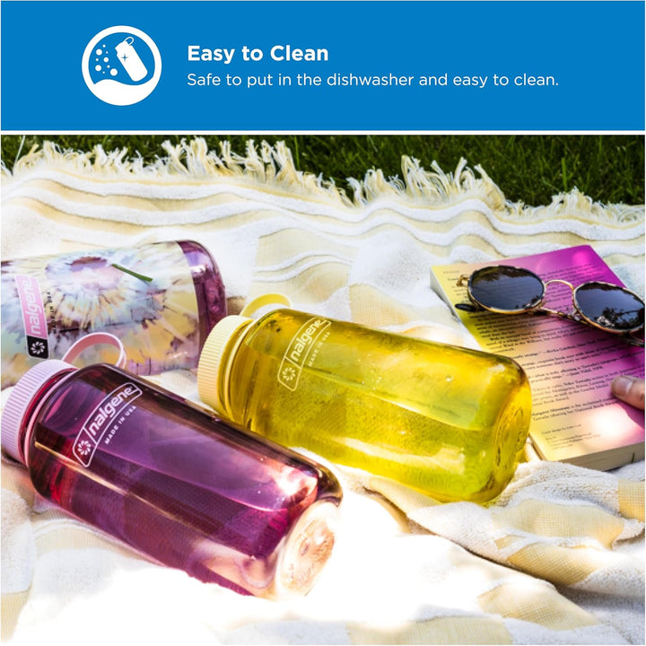 Nalgene Monochrome Wasserflasche, BPA-frei, recycelt, für Rucksackreisen, Wandern, Fitnessstudio, br