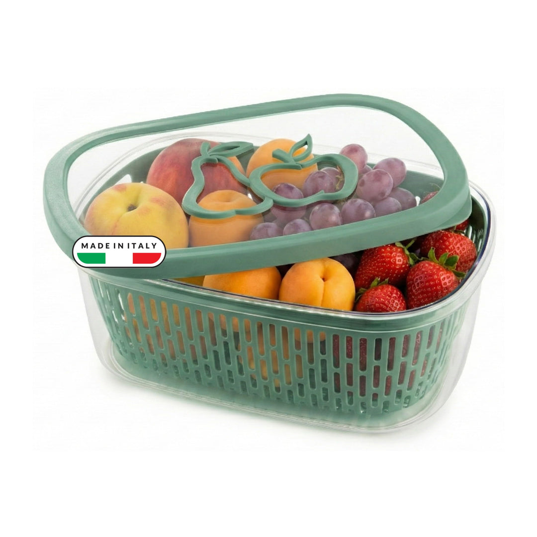 Snips Aroma Keeper Früchte, Kunststoff, Grün, 4 LT - rechteckig 4 LT - rechteckig Grün, 4 LT - recht