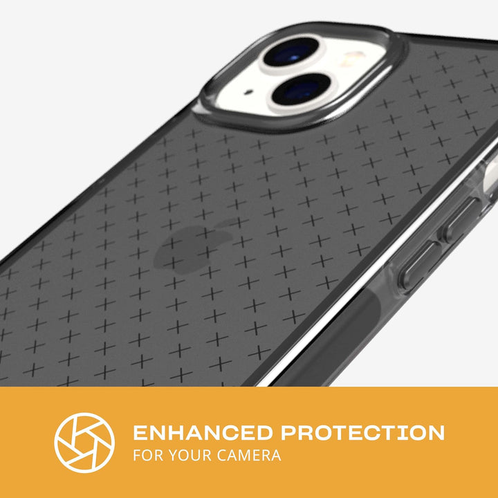 tech21 iPhone 14 Evo Check - Stossdämpfende & schlanke Schutzhülle mit 4,8 m FlexShock Multi-Drop Sc