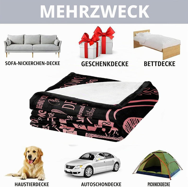 Kuscheldecke Flauschige Decke Geschenke An Meine 18. Geburtstag mädchen,Mama&