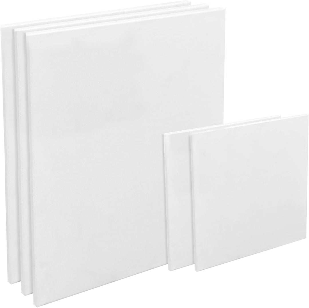 Artina 24tlg Acrylfarben Set Corsica – Malset Acryl mit Keilrahmen 30x40cm & 20x20cm, 8X 12ml Acrylf