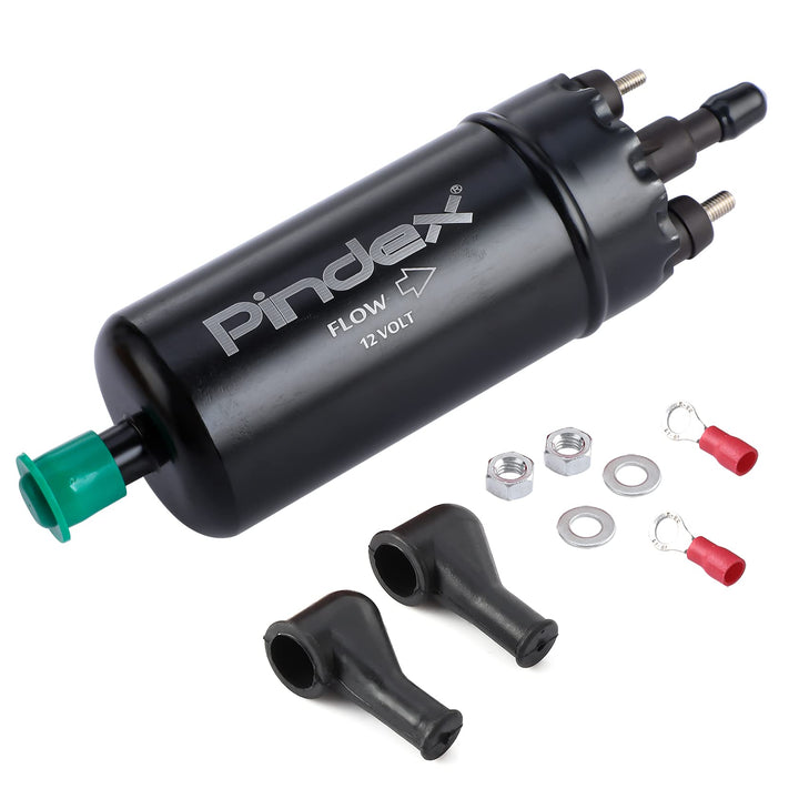 Pindex Elektrische Hochdruck-Kraftstoffpumpe 12V,Inline-Kraftstoffpumpe,Benzinpumpe für Benzin, Dies