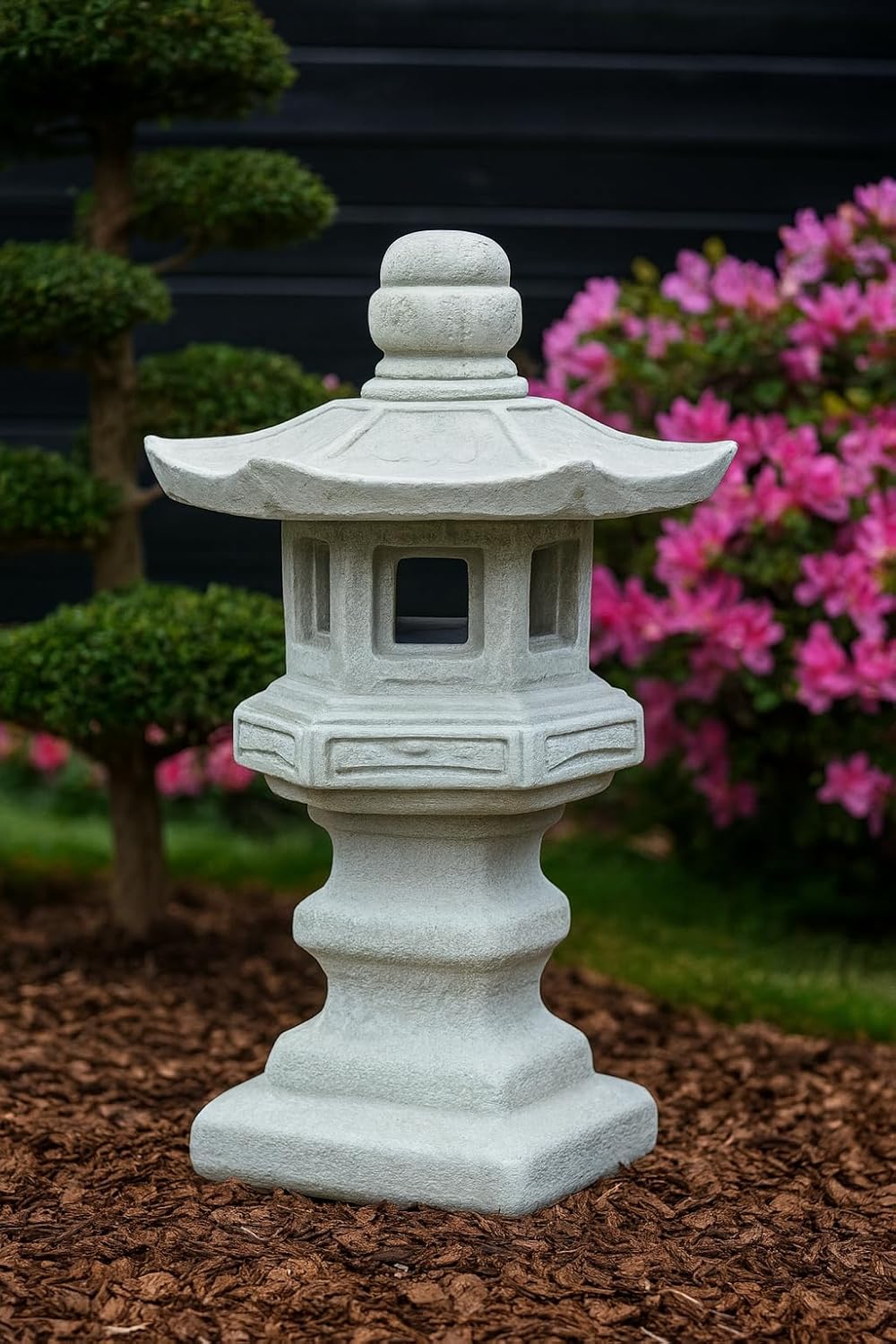 AniPlants Steingarten Ornament Japanische Pagode/Laterne Dabotap