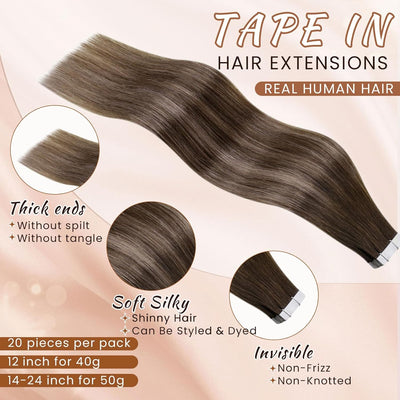 Hetto Extensions Tape Echthaar Ombre Tape Extensions Echthaar Remy Extensions Echthaar Tape Ombre Du