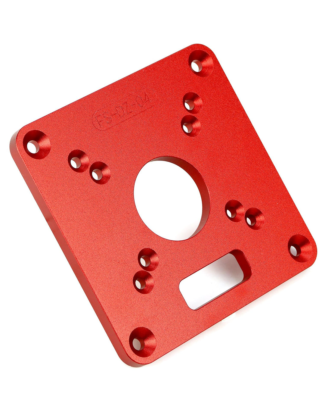 QWORK® Universal Router Tisch Einlegeplatte aus Aluminiumlegierung für Holzbearbeitung,Fräsplatte mi