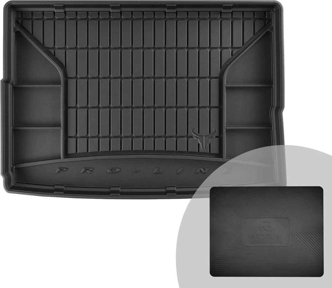 FROGUM ProLine 3D Gummimatte Exklusive Auto Kofferraummatte Kofferraumwanne für Opel Astra K 2015-20