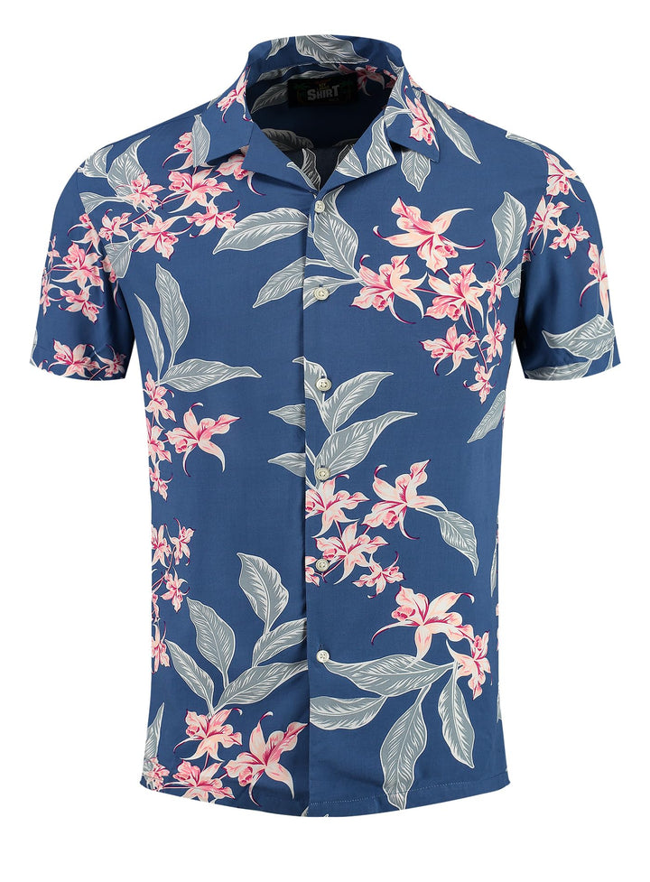 KEY LARGO Herren MSH Trinidad Shortsleeve Hemden M Dark Blue (1201), M Dark Blue (1201)