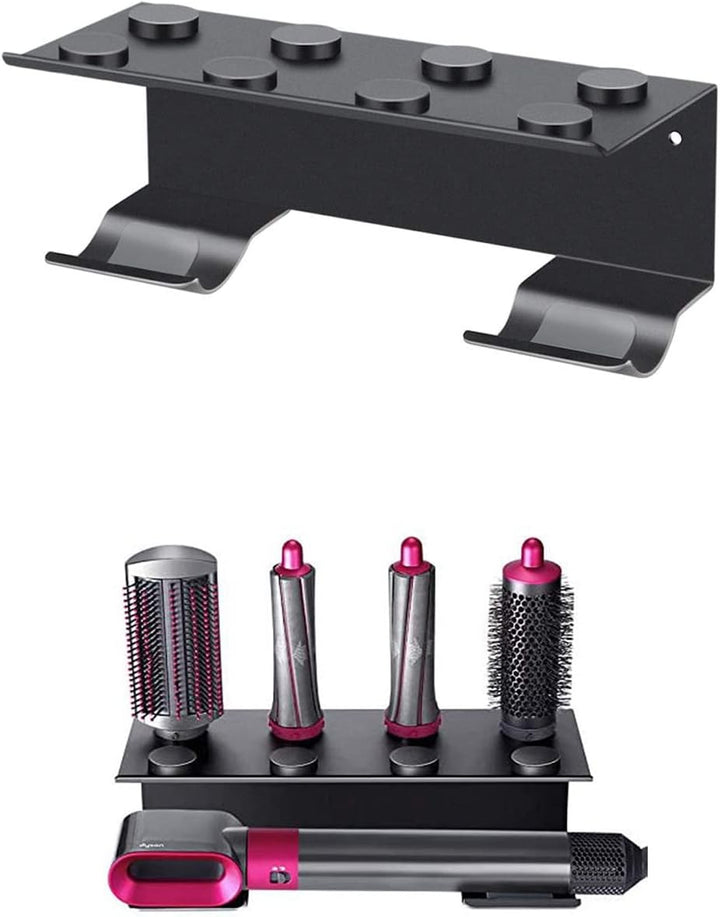 BUBM Halterung für Dyson Airwrap Styler Complete, Aluminium Wandhalterung Ständer Badezimmer Aufbewa