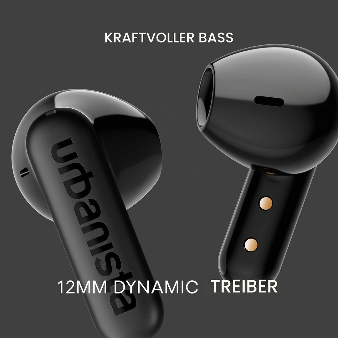 Urbanista Copenhagen 2 Bluetooth Kopfhörer, Kabellos Bluetooth 5.4 In-Ears Kopfhörer, 4 ENC Noise Ca