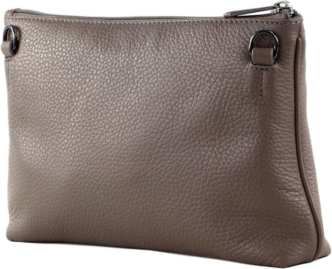 Mandarina Duck Damen Mellow Leather Clutch, 25x16x4 (L x H x W) Clay, Clay