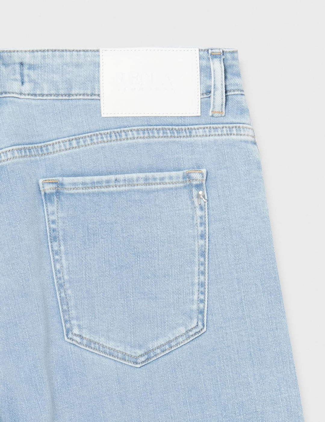 Replay Damen Jeans Umath Wide Leg Fit aus Comfort Denim 25W / 32L Light Blue 010, 25W / 32L Light Bl