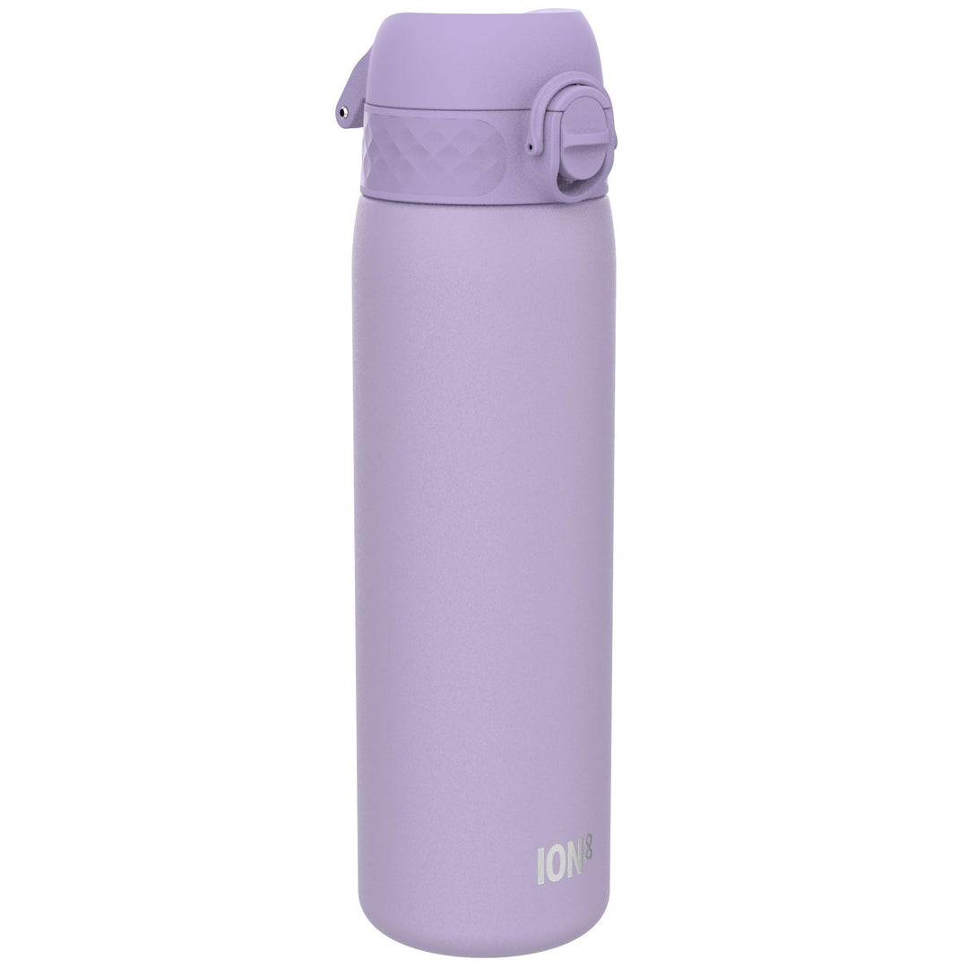 ION8 Leicht Stahl-Trinkflasche, 600 ml, Nicht IsoliertAuslaufsicher, Einhandöffnung, Sichere Verrieg
