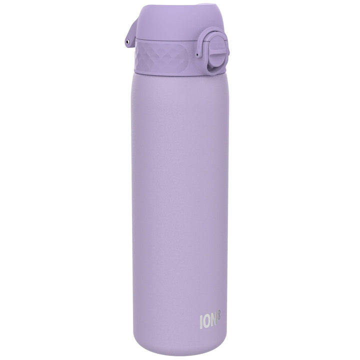 ION8 Leicht Stahl-Trinkflasche, 600 ml, Nicht IsoliertAuslaufsicher, Einhandöffnung, Sichere Verrieg