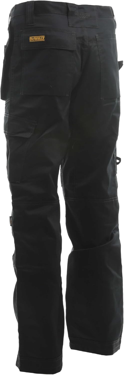DeWalt Herren Arbeitshosen, Pro Tradesman Work Trouser, 32W x 29L, schwarz 32W / 29L Schwarz, 32W /