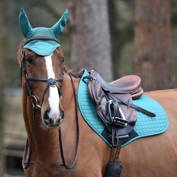 Weatherbeeta Prime Jump Shaped Saddle Pad 1000747 - Maroon - Full, Full