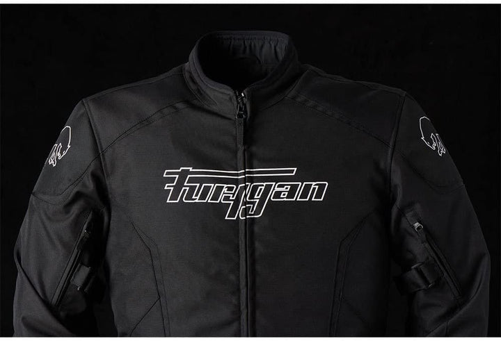 Furygan Unisex Yori Jack, noir/blanc