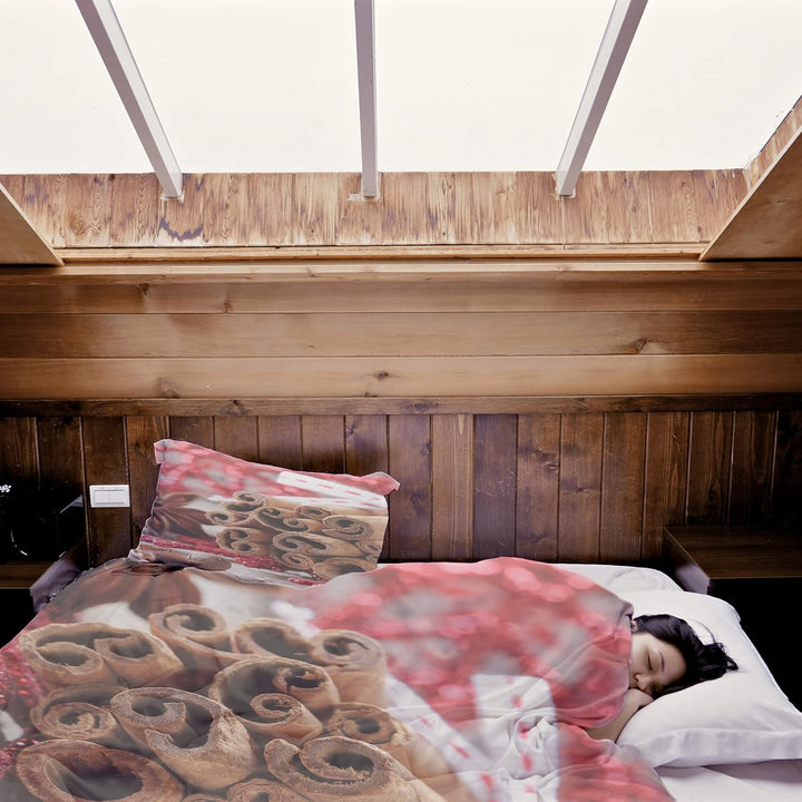 Gravity Gewichtsdecke Bezug - Schlaufen Bezugssystem mit Reissverschluss Baumwolle Deckenbezug für E