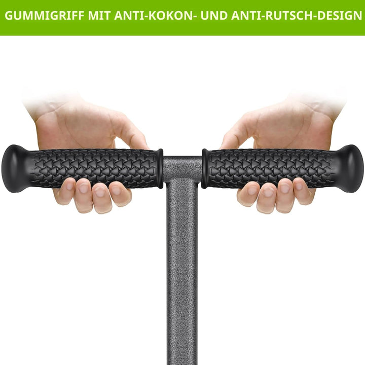 BeneLabel Rasenlüfter, 3 Zinken Garten Gras Belüftung Boden Aerifizierer Handvertikutierer Stecker W