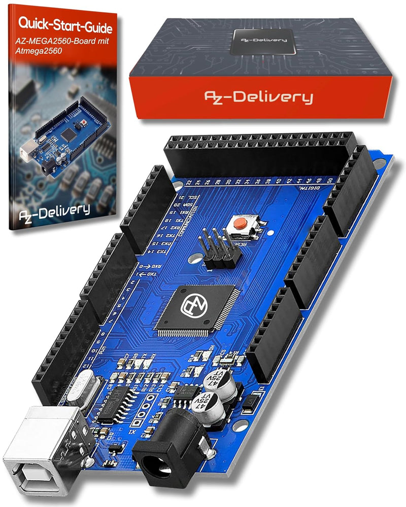 AZDelivery AZ-MEGA2560-Board mit AZ-MEGA2560-Board inklusive E-Book! 1, 1