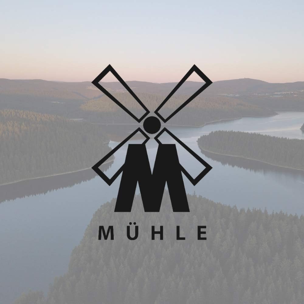 MÜHLE Rasierset - Sophist Serie - Silvertip Fibre - kompatibel mit Gillette-Klingen - Porzellan weis