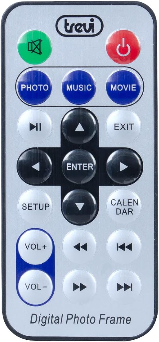 Trevi DPL 2218 Digitaler Bilderrahmen (800 x 600 Pixel, LED, 4: 3, JPG, AVI, MP3, WMA)